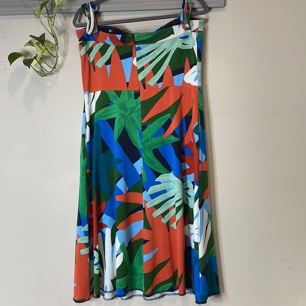 💓Size 12 VIBRANT TROPICAL PRINT SUNDRESS - Picture 6 of 11